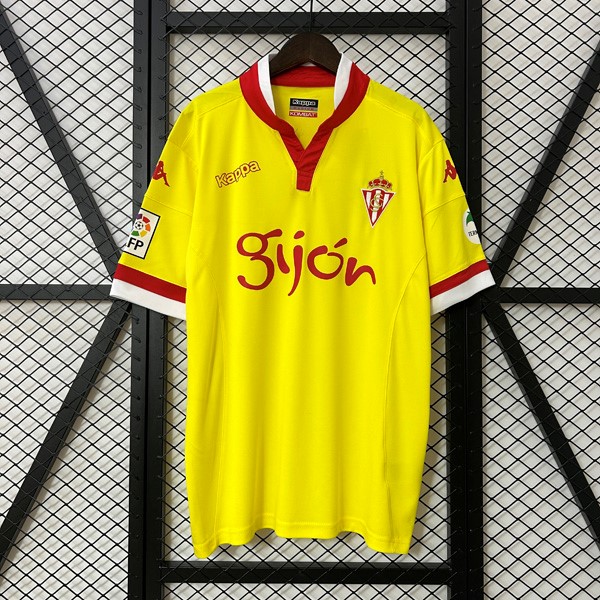 Tailandia Camiseta Sporting Gijon Replica Segunda Ropa Retro 2015-2016